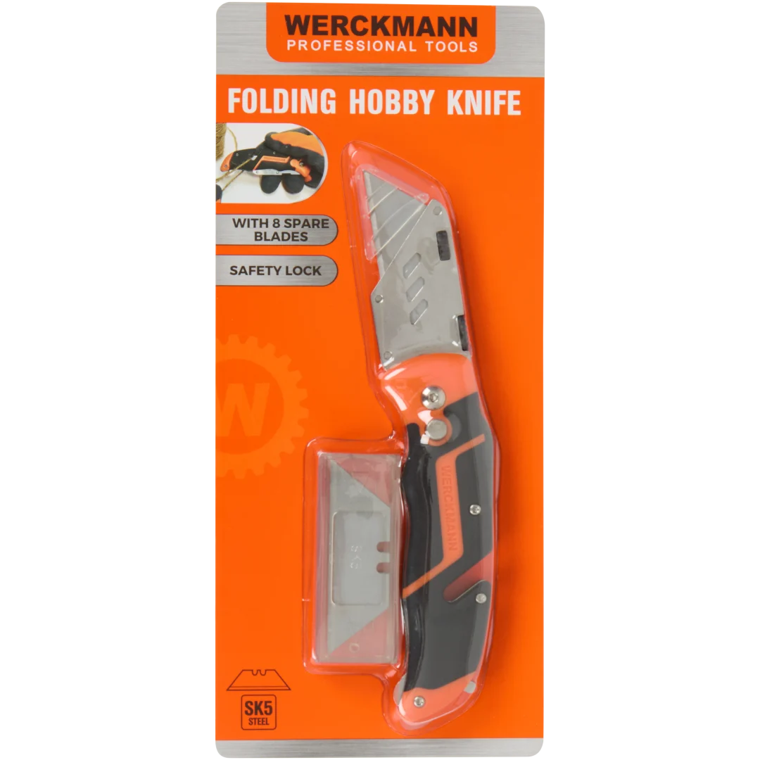 Werckmann inklapbaar hobbymes 9-delig