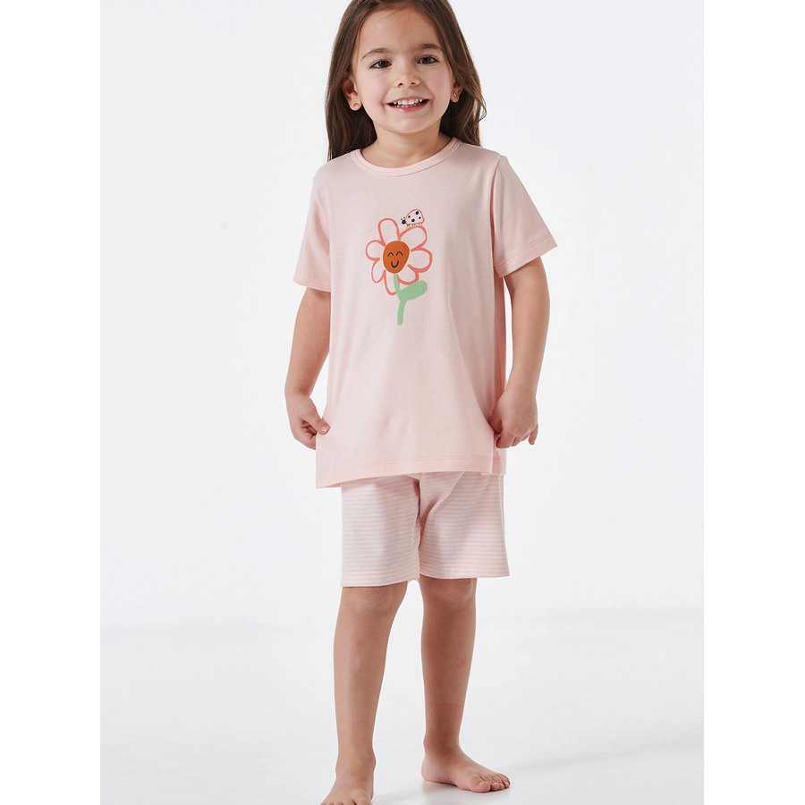 Schiesser Pyjama Natural Love Organic Cotton rosé