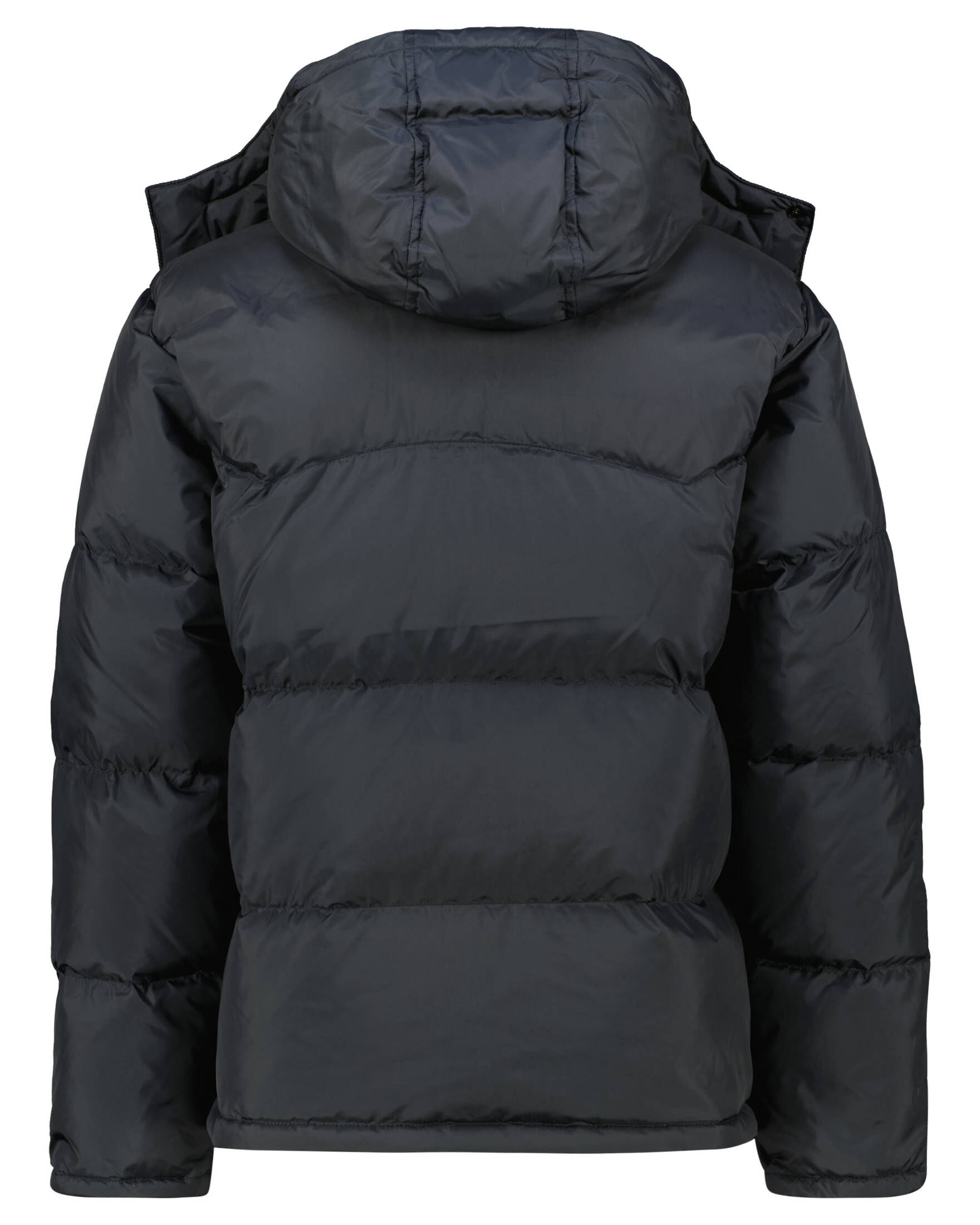 Levi's®| Herren Daunenjacke mit Kapuze LAUREL SHORT PUFFER JET BLACK