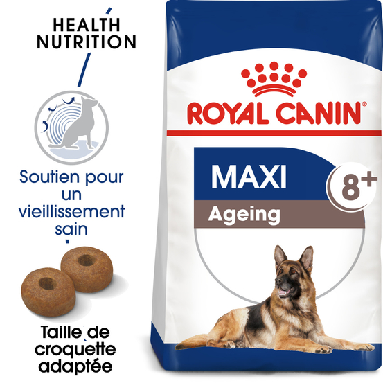 Croquettes chien grande taille de +8 ans Maxi Ageing 8+ 15kg