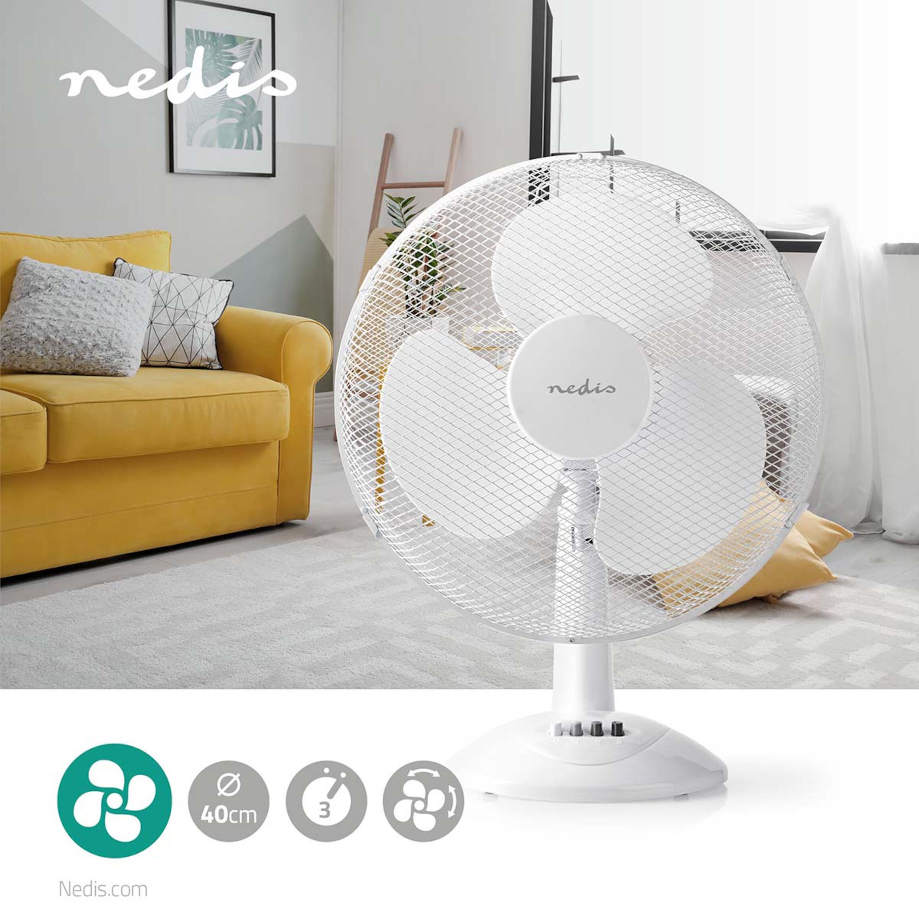 Nedis Bordvifte Ø40 cm
