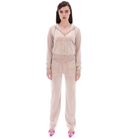 Juicy Couture Cardigan - Velour - Warm Taupe