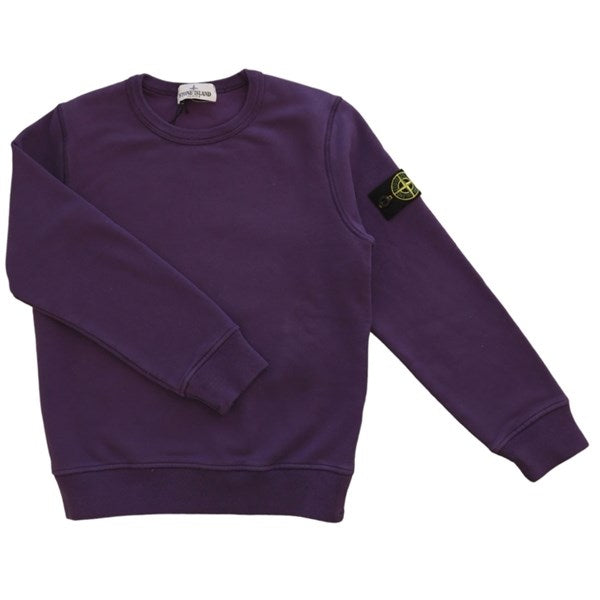 Sweatshirt Purple - Stone Island → Luksusbaby.dk