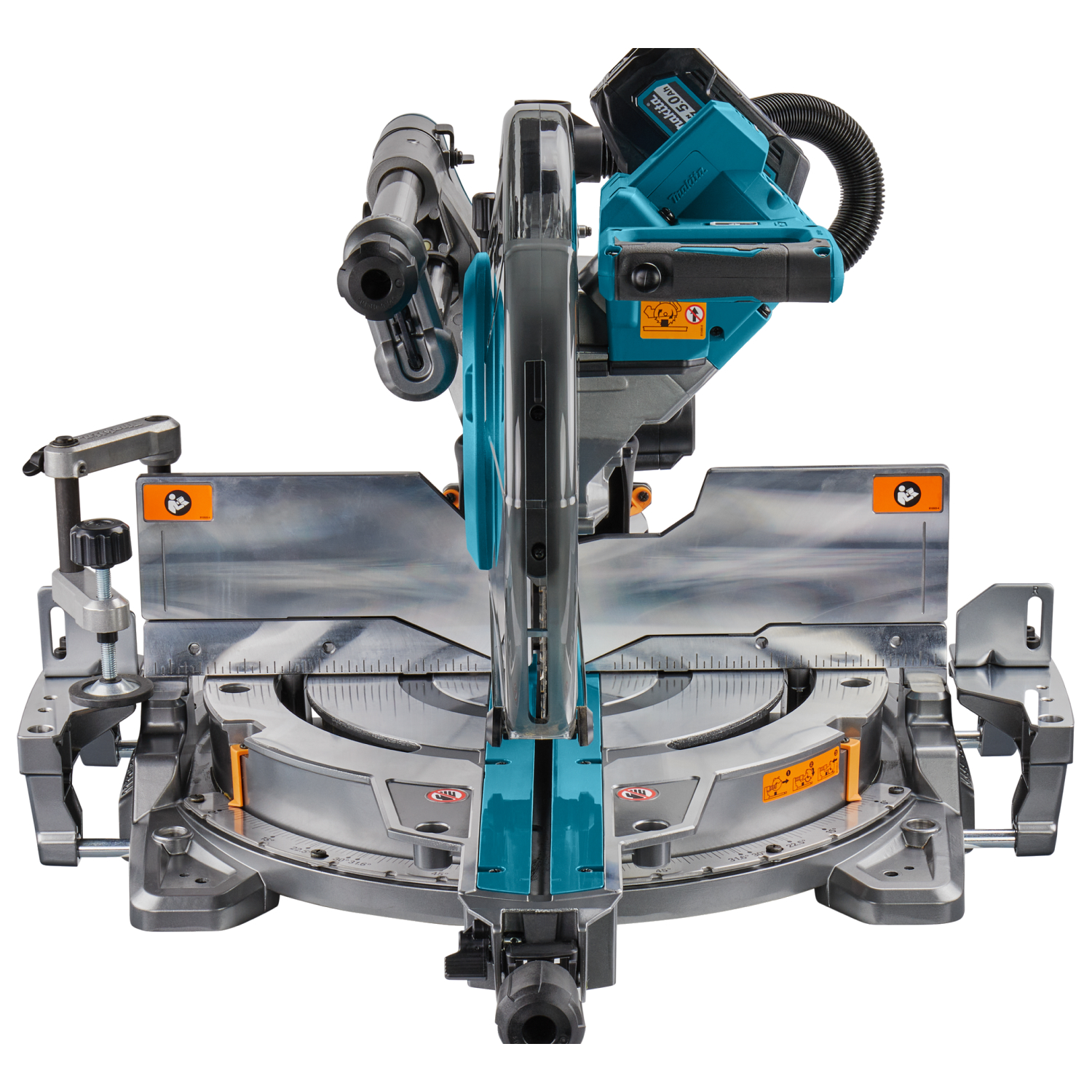 Makita LS004GM102 40V Max Li-Ion accu radiaal afkortzaag (1x 4,0Ah) incl. AWS zender - 260mm