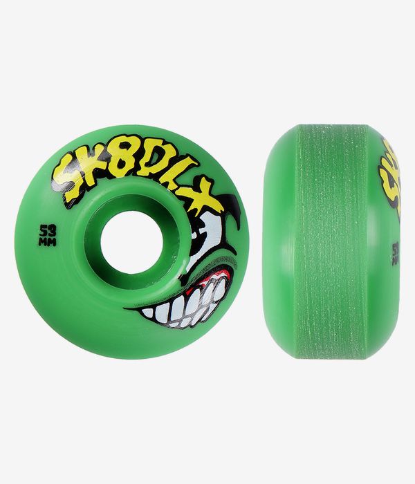 skatedeluxe Punk Classic ADV Rollen (green) 53mm 99A 4er Pack