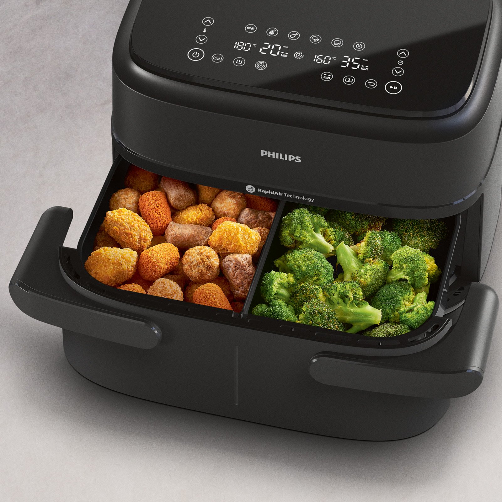 Philips Dualbasket Airfryer 1000 Series