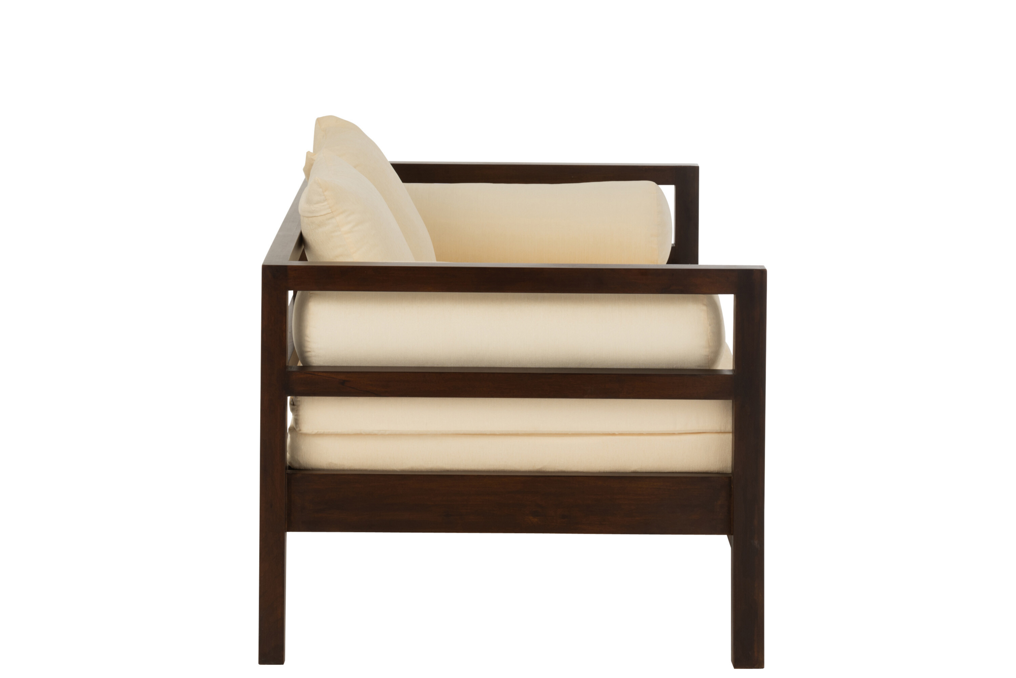 Slaapbank Carry Donkerbruin/Beige
