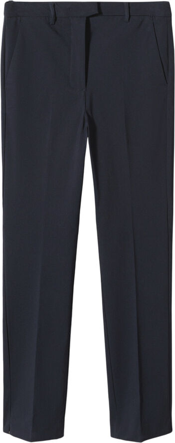MANGO Crop skinny trousers Navy