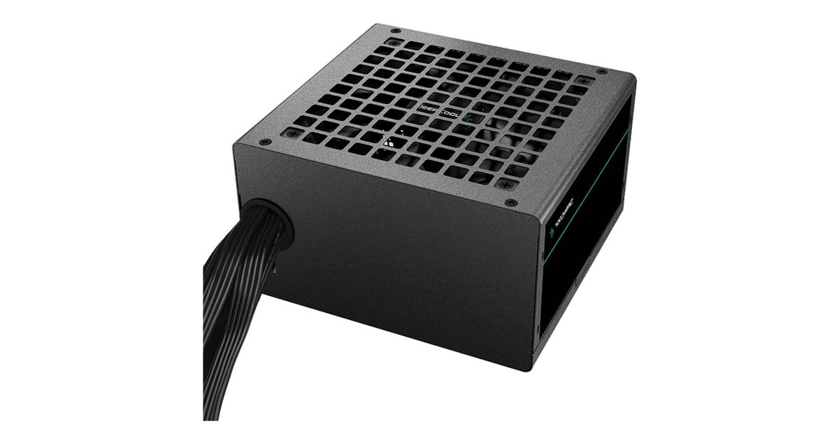 DeepCoolPF600 600 watt voeding   (Zwart, 4x PCIe)