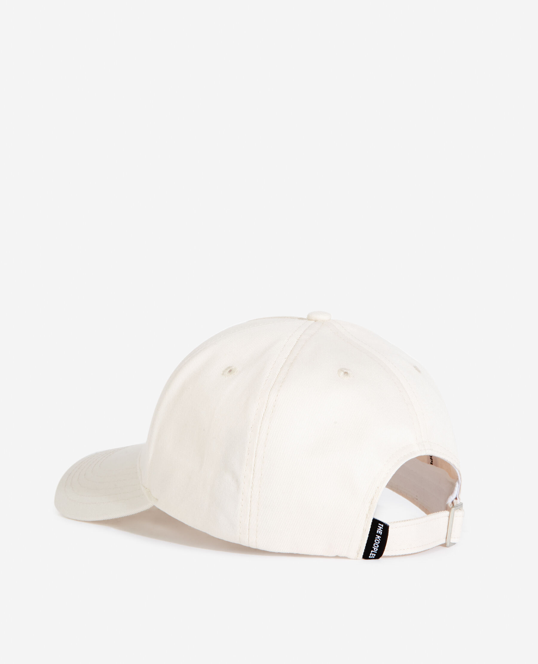 Casquette coton écrue broderie What is