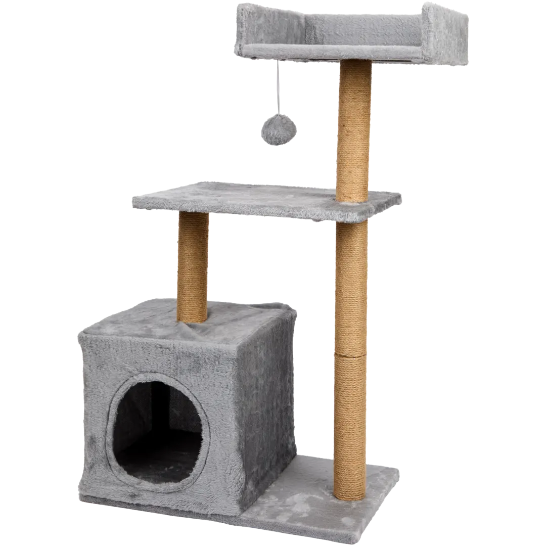 Beasty kattenboom met krabpalen 30 x 50 x 90 cm | diverse kleuren
