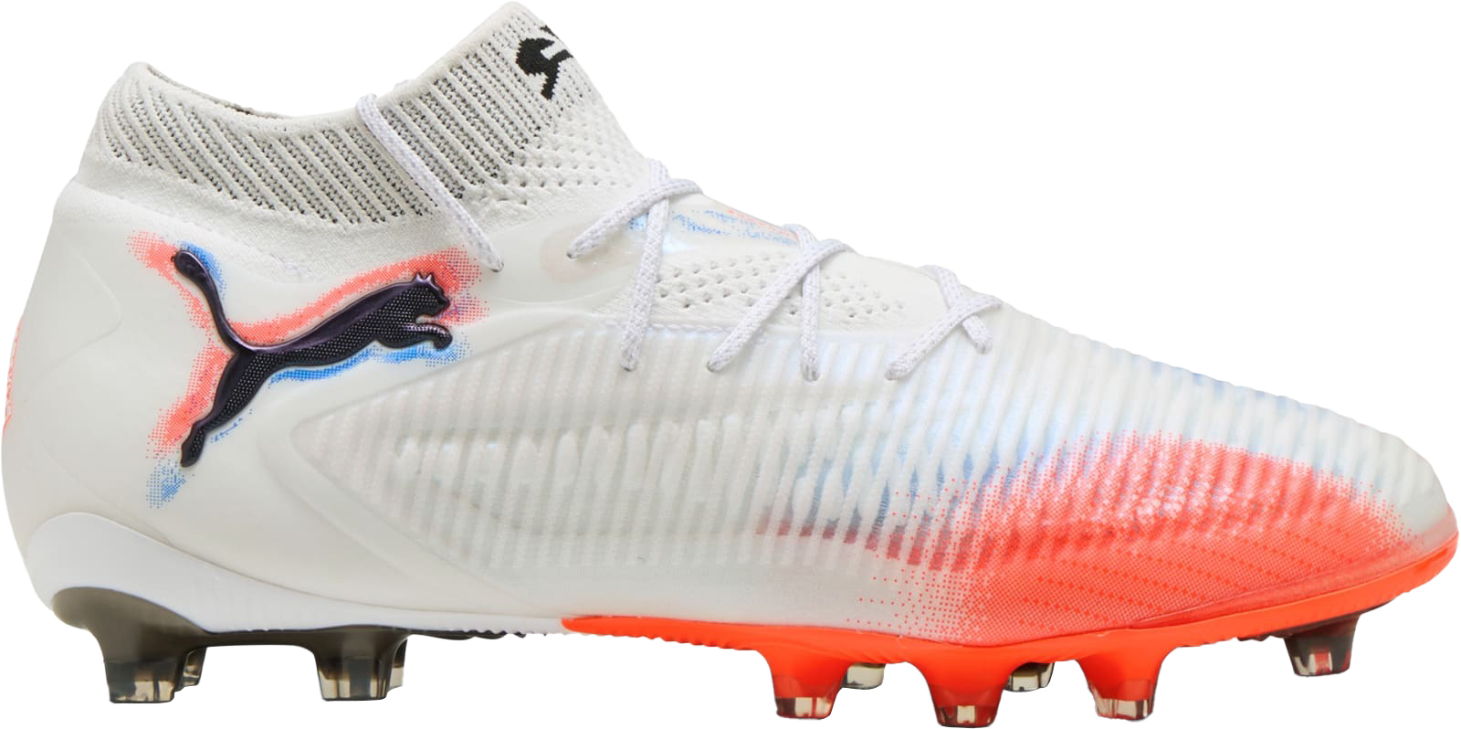 Future 8 Ultimate AG Unisex PUMA White/PUMA Black/Glowing Red