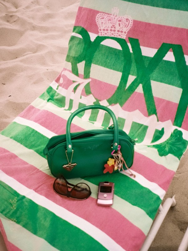 Roxy X Juicy Couture Serviette de plage Vert Femme