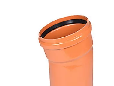 Wavin 315 mm 15 gr. PVC-kloakbøjning