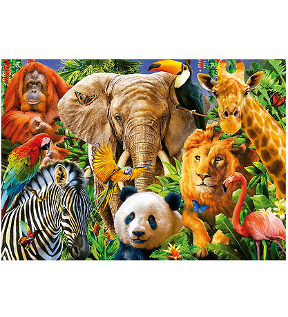 Educa Puzzlespiel - 500 Teile - Wild Animal Collage