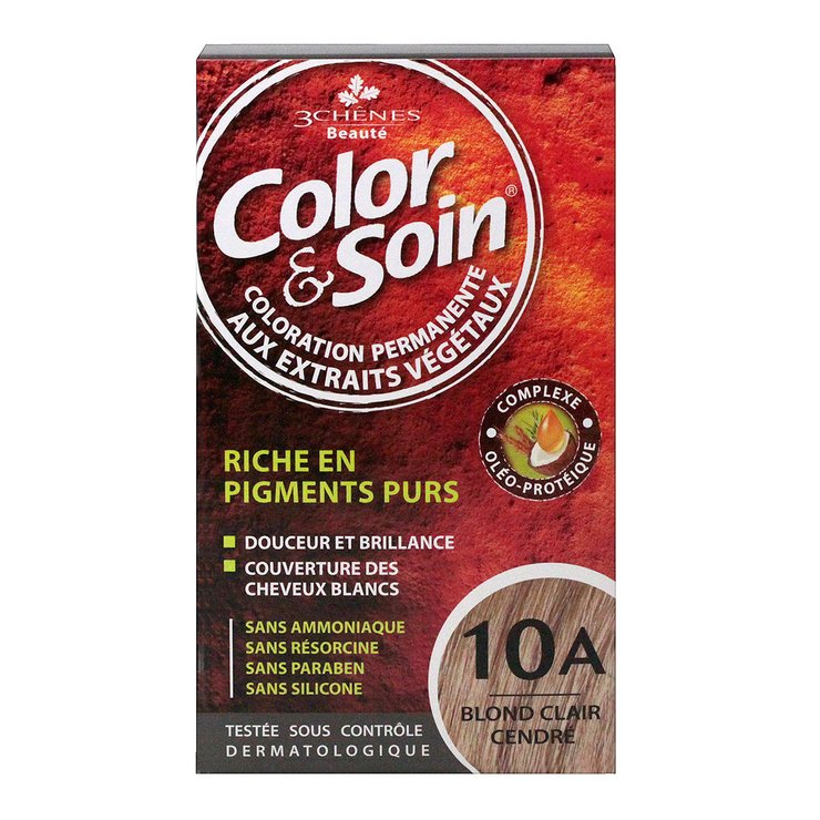 Color & Soin coloration permanente 10A blond clair cendré