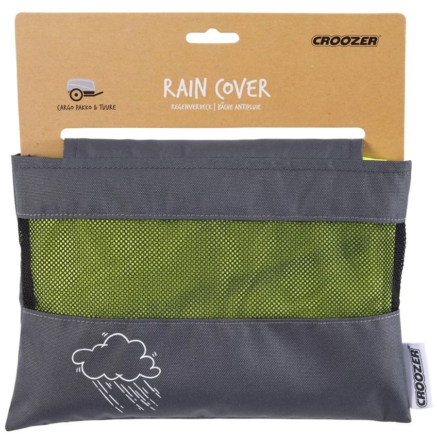 CROOZER Regenverdeck lightning yellow für Cargo Pakko und Tuure