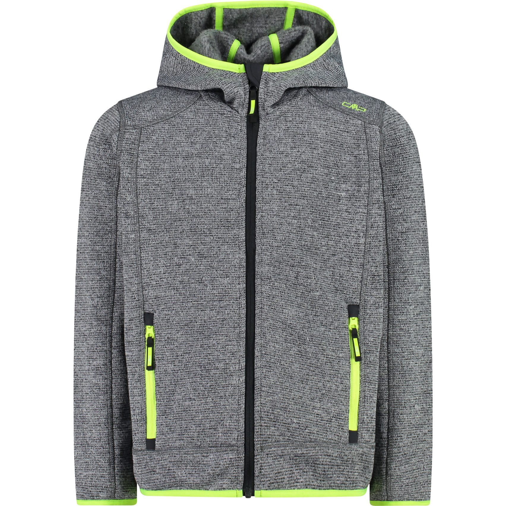 CMP Knit-Tech Fleecejacke Kinder titanio