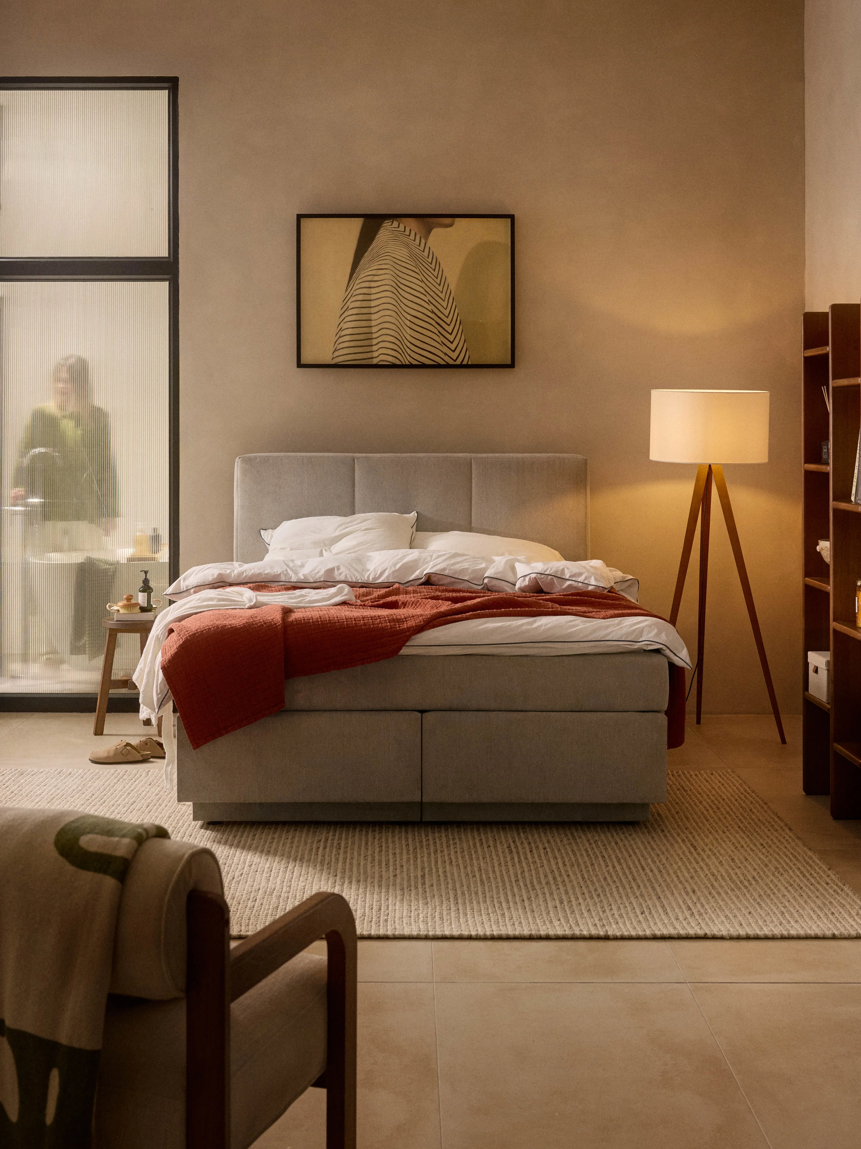 Divanbed Oberon met opbergruimte