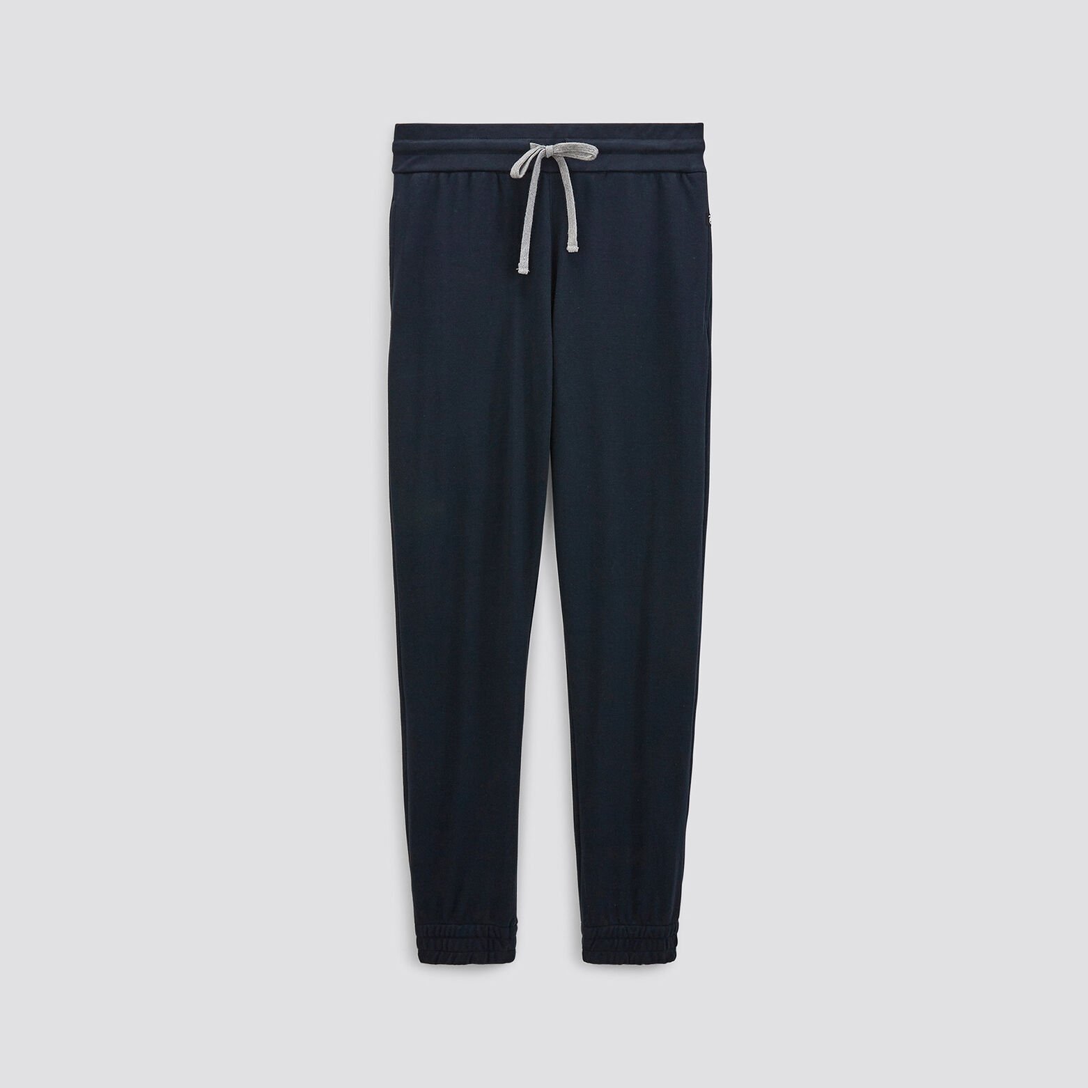 Pantalon de pyjama avec cordons Bleu foncé