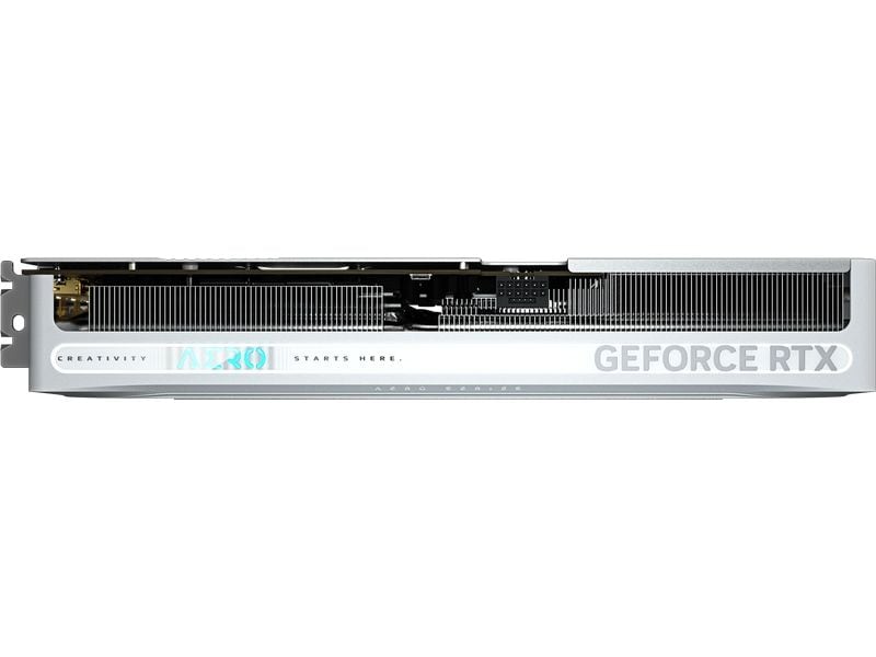 Gigabyte Grafikkarte RTX 5080 Aero OC SFF 16 GB Grafikkarte mit 16 GB GDDR7-Speicher, Windforce Kühlsystem und RGB-Beleuchtung
