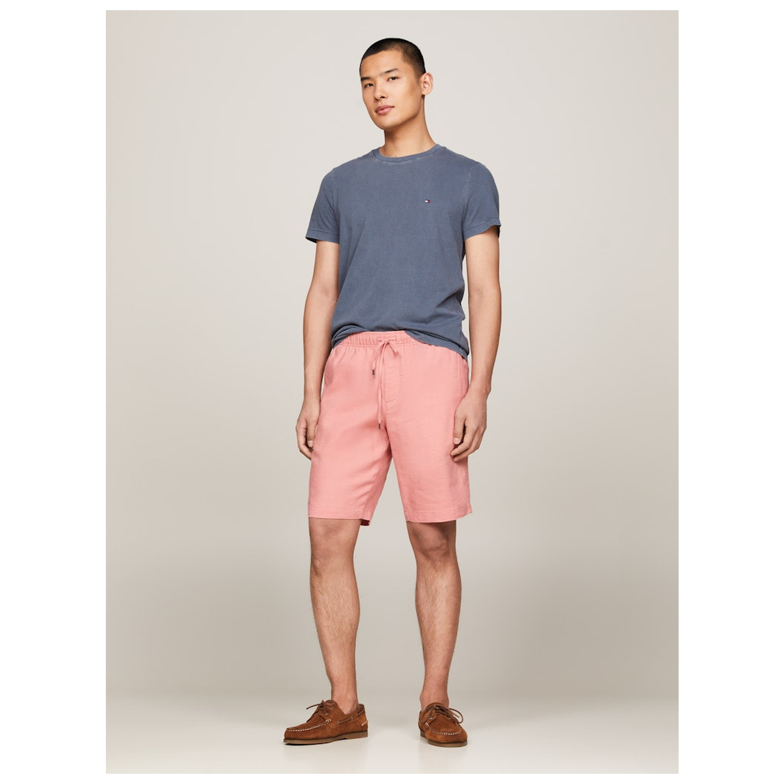 Tommy Hilfiger GARMENT DYE CHEST FLAG TEE