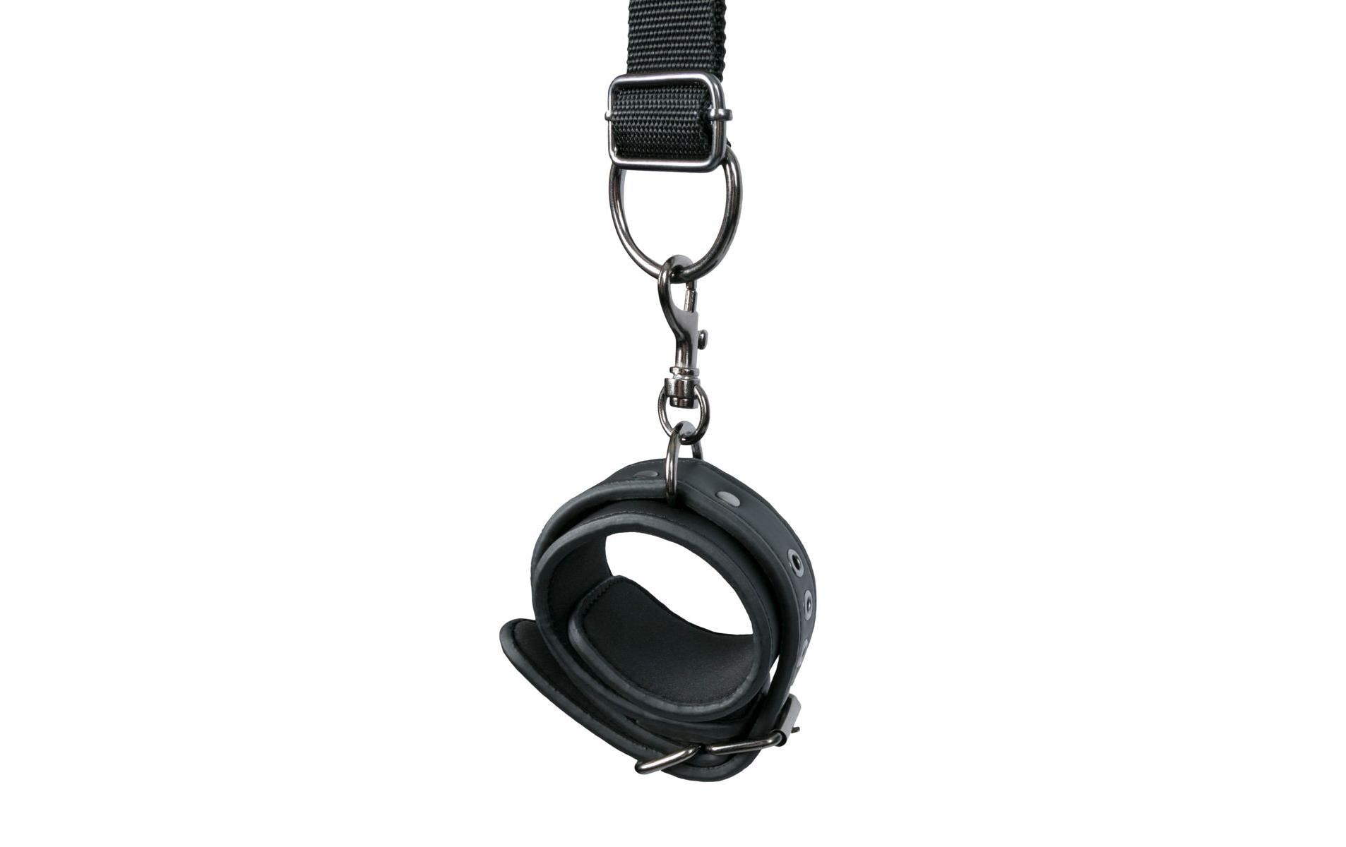 Under Mattress Restraint Set SchwarzStabiles Bondage-Set