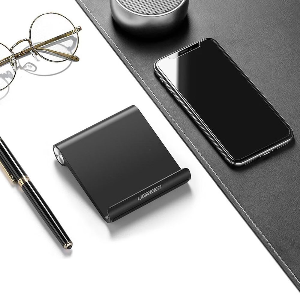 Multi-Angle Phone Stand Universal Smartphone Halterung 15-100° Grad Verstellbarer Tablet Ständer Halter (50747) - Schwarz