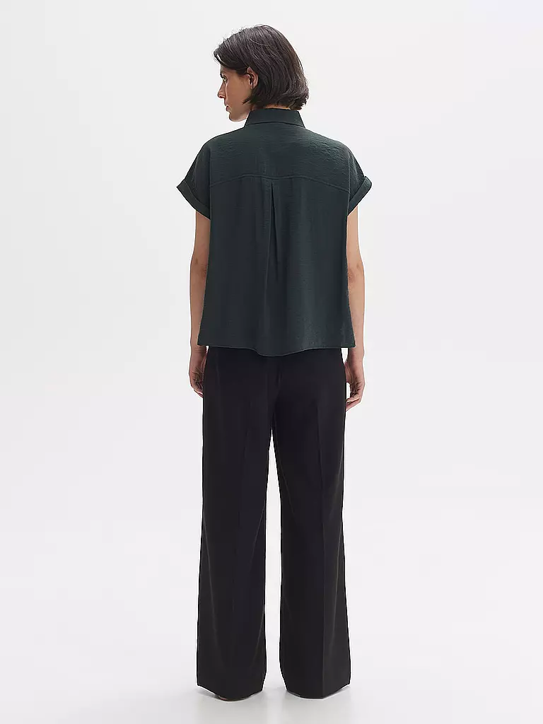 OPUS Bluse FITARA petrol