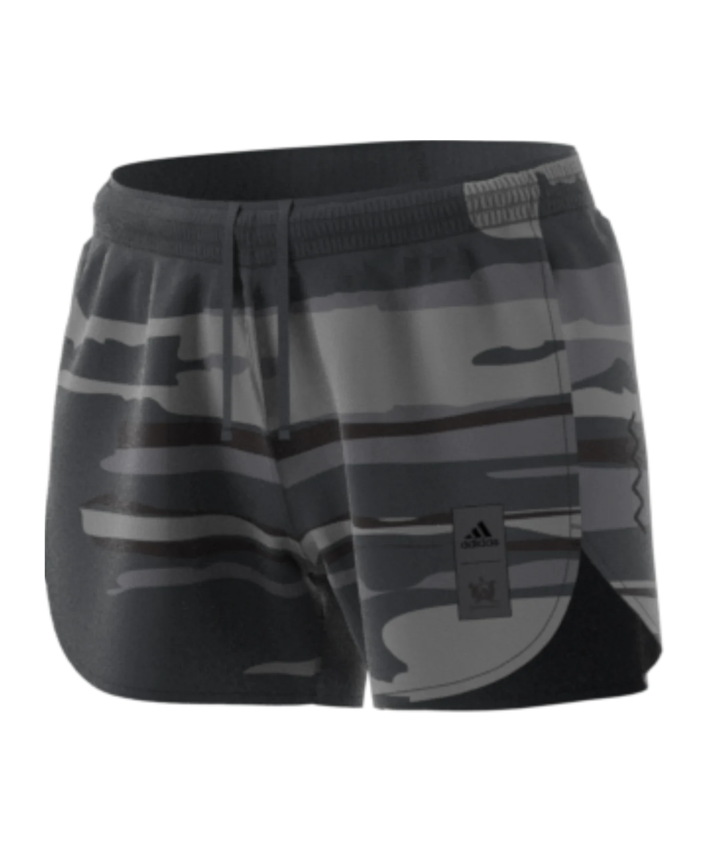 adidas TM Fast Short Running Damen Grau