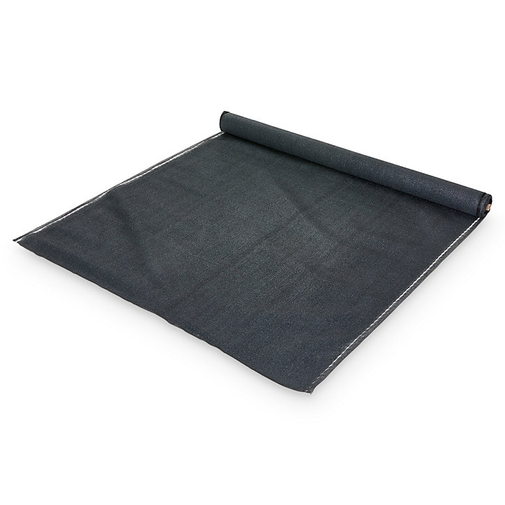 Brise vue tissé Blooma gris 10 x h.1,5 m