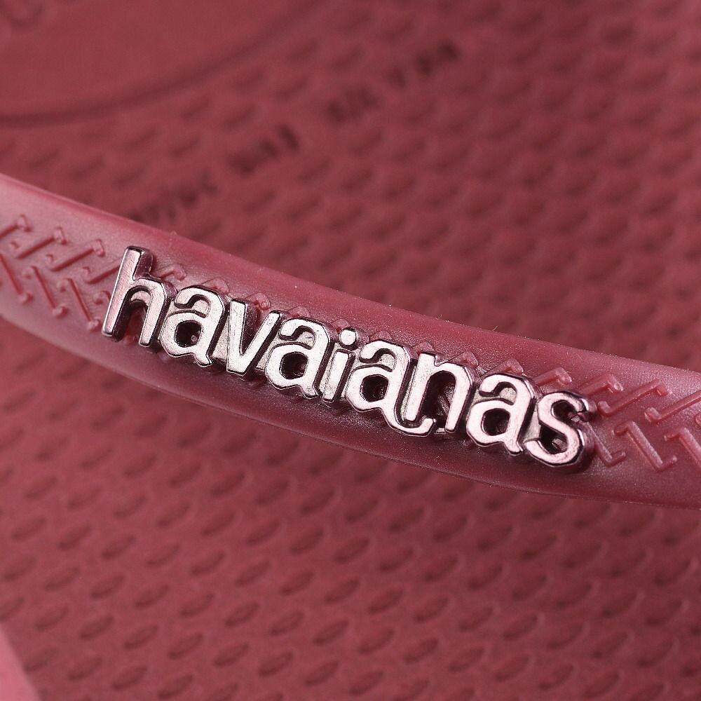 HAVAIANAS<br>Teenslippers Slim Square Logo Metálico