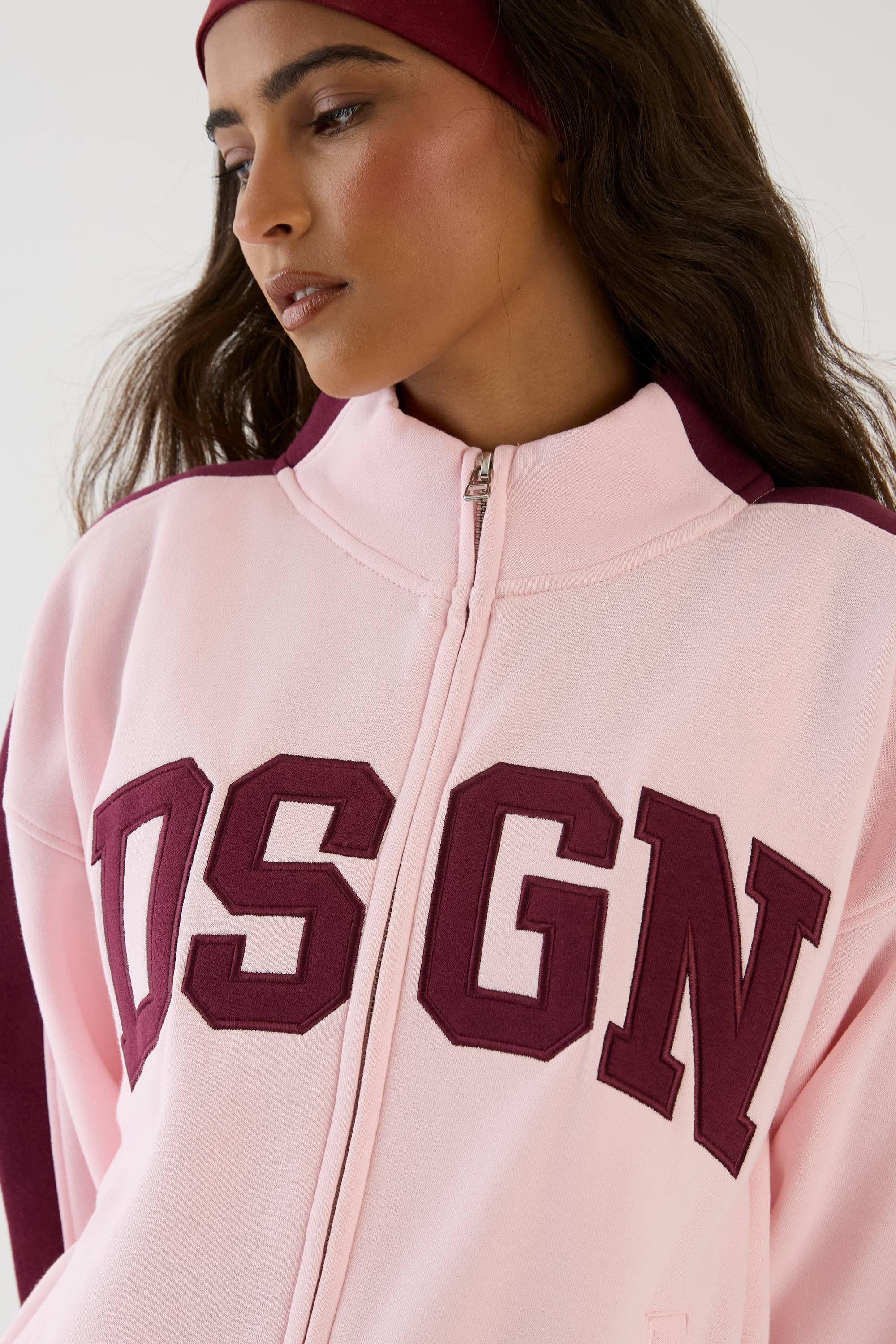 Ensemble De Survêtement Court Bomber À Col Montant Zippé Avec Bandes Latérales Dsgn Studio