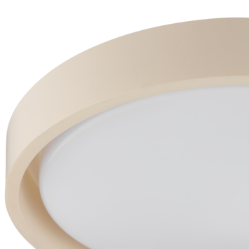Brilliant LED plafondlamp Sonara beige Ø31cm 12W