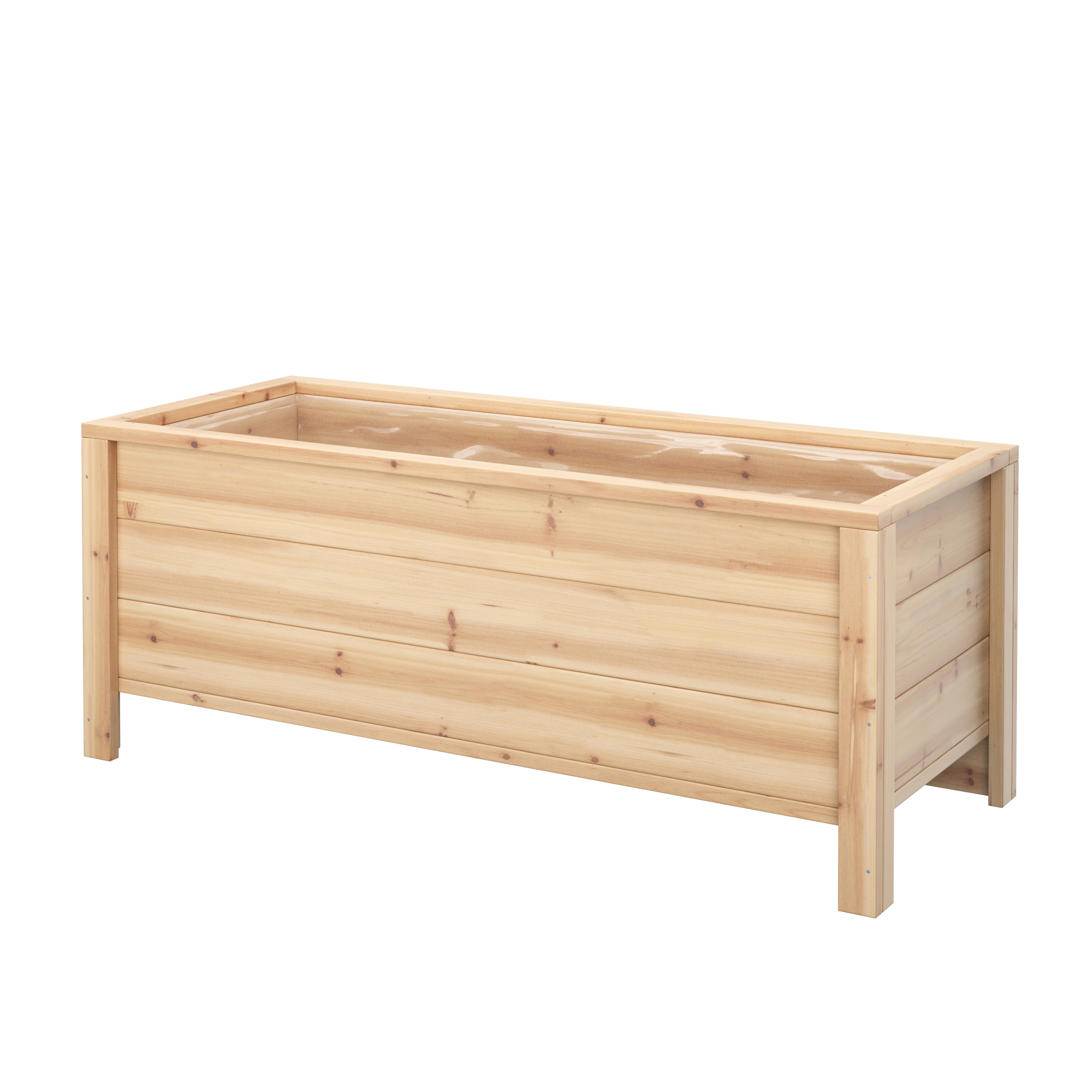 Hochbeet Holz 106 x 44 x 42 cm