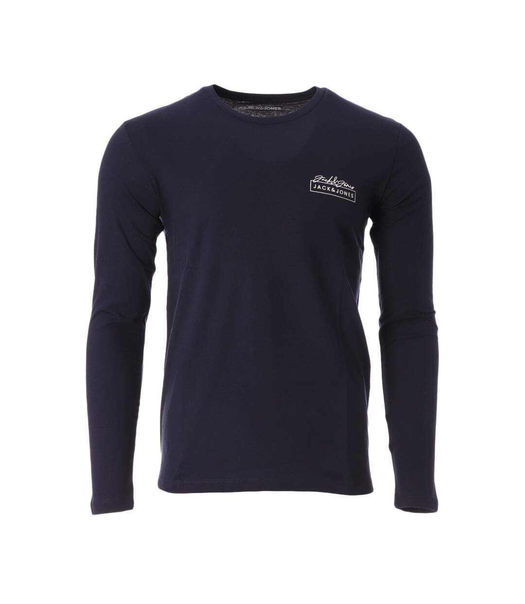 T-Shirt Manches Longues Marine Homme Jack and Jones Albie