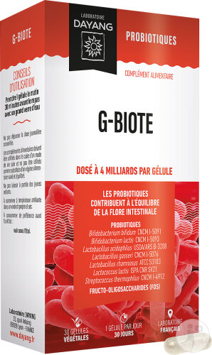 Dayang G-Biote Microbiote 30 Gélules