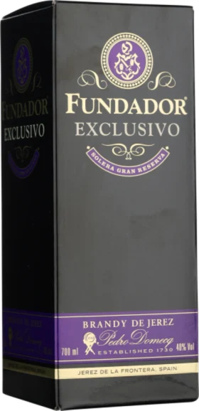 FUNDADOR BRANDY EXCLUSIVO 70CL