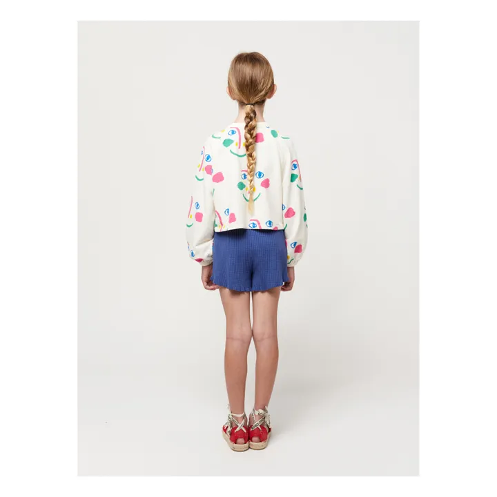 Bobo Choses Short Coton Bio Tomate | Bleu