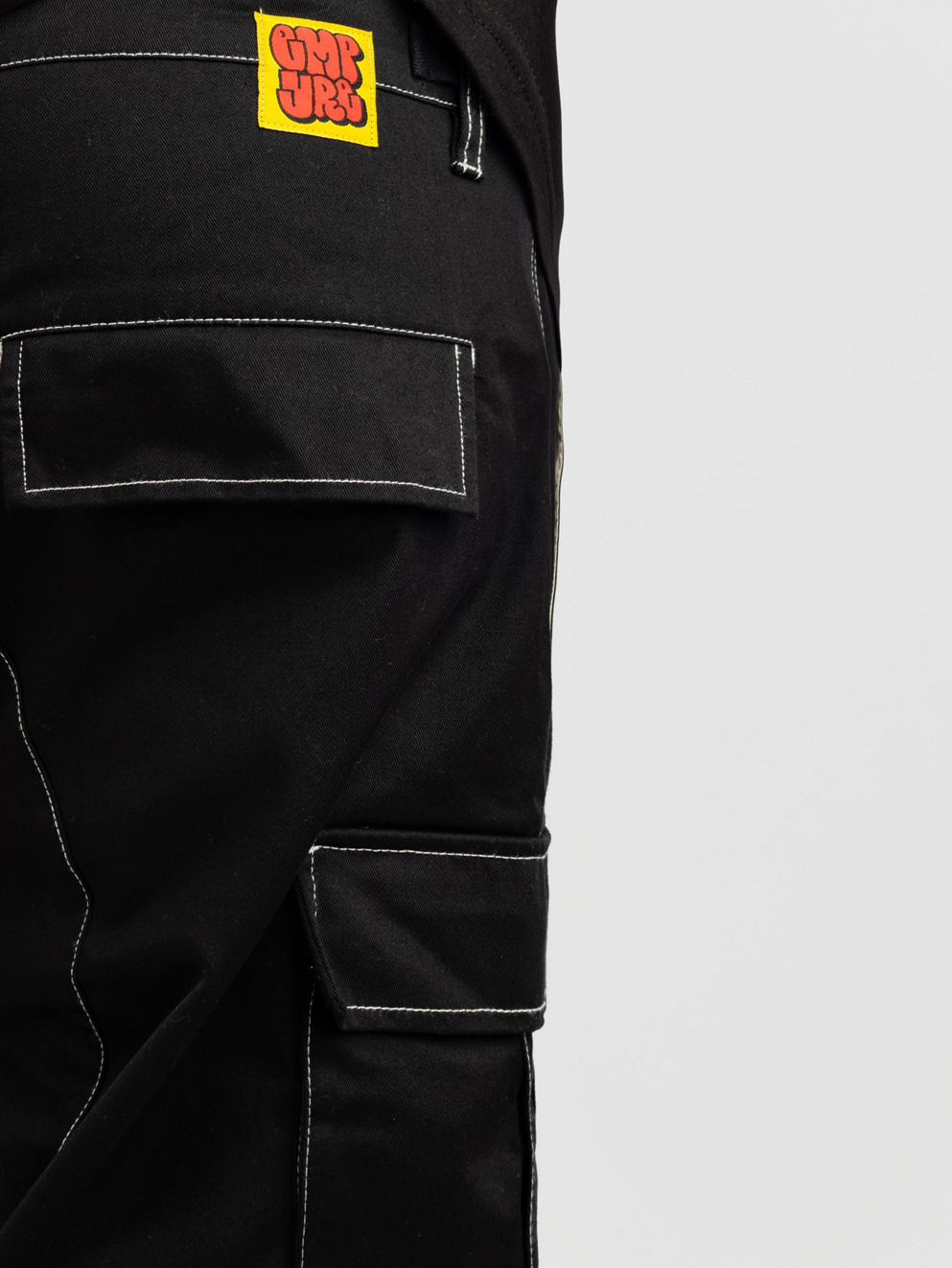 Empyre Sk8 Cargo Emb Stitch Pants black