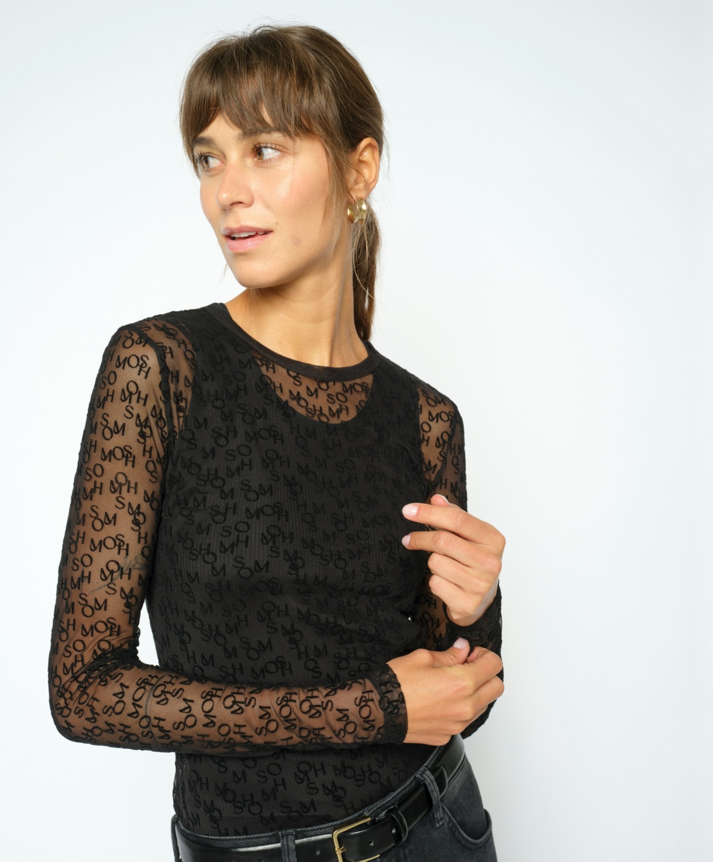 Mos Mosh Dames top bruin