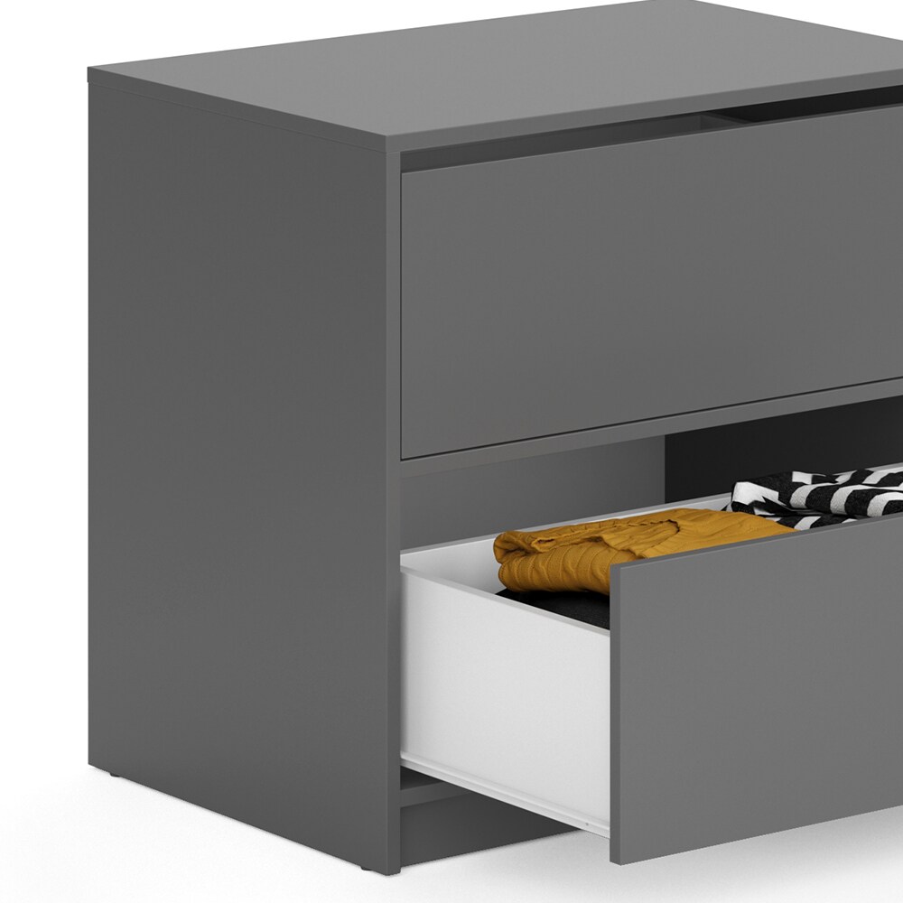 Vicco Schubladen 2er Set groß für Kleiderschrank Visit Schubladenset Kommode