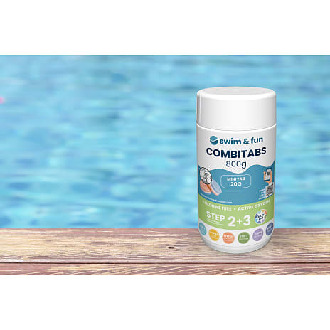 Swim & Fun CombiTabs - plejer og desinficerer