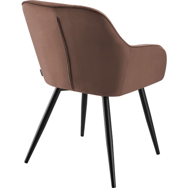 Stol Marilyn, velour, quiltet