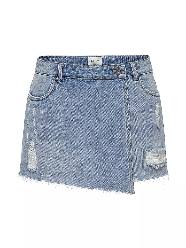 ONLY Hosenrock - Jeansskorts ONLTEXAS hellblau