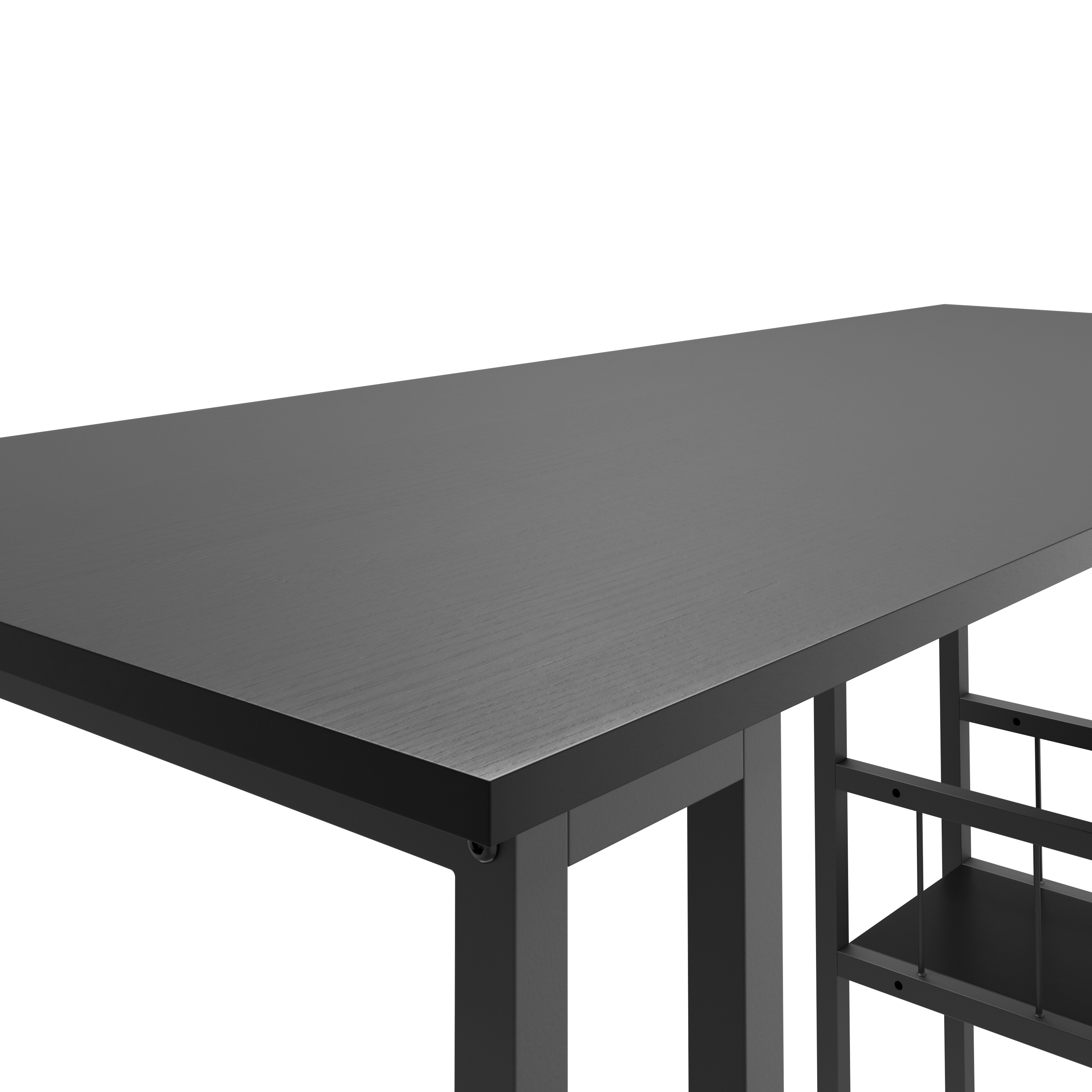 Bartisch SAMUEL 120 x 50 x 105 cm schwarz