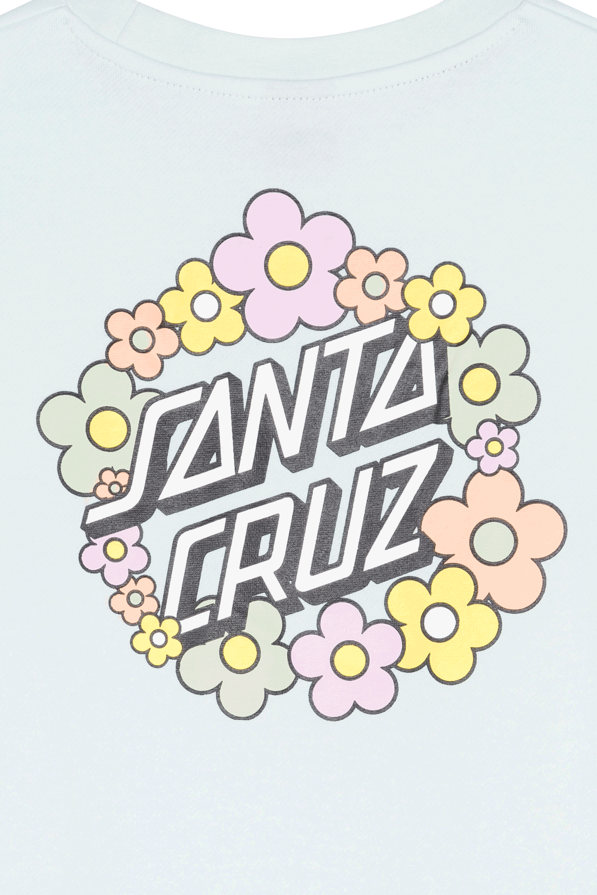SANTA CRUZ Sweat  Ditsy Dot Crew Bleu