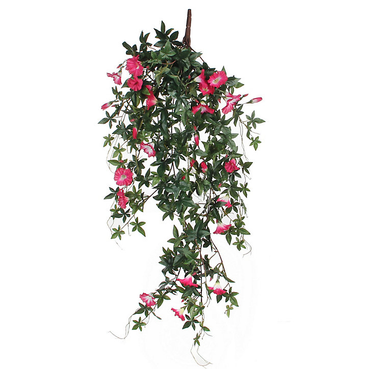 Chute de Liseron fuchsia artificiel 80 x 20 x h.15 cm