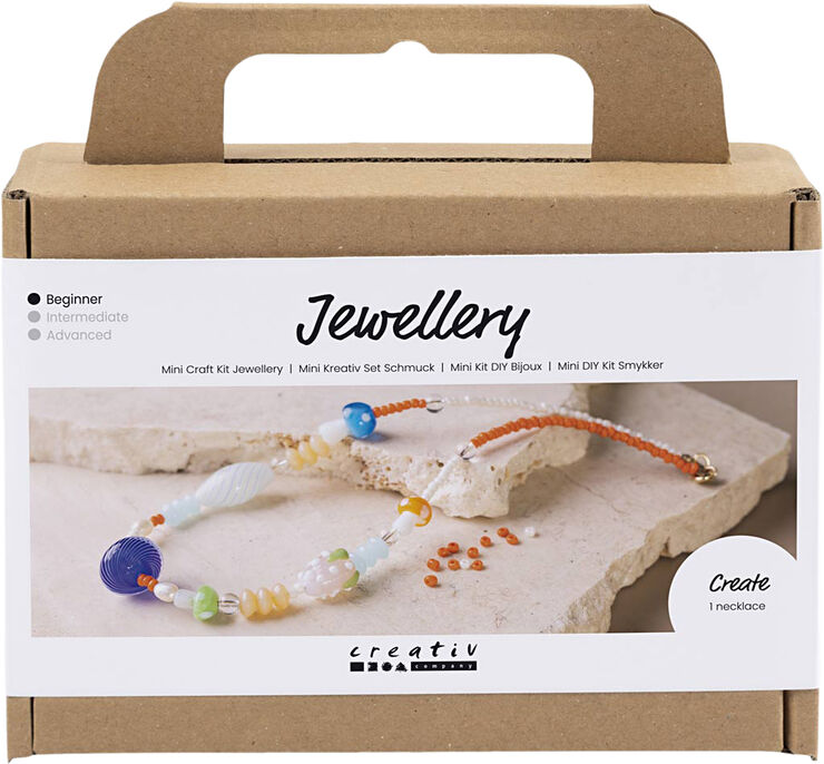 Creativ Company Mini DIY Kit Smykker, Chunky halskæde