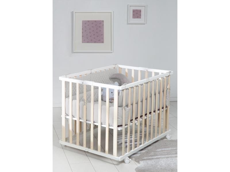 roba Laufgittermatte universal Silbergrau 75 - 100 x 100 cm Laufgittereinlage für 2 Laufgittergrössen